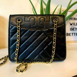 Tory Burch Quilted Alexa Convertible Shoulder Bag